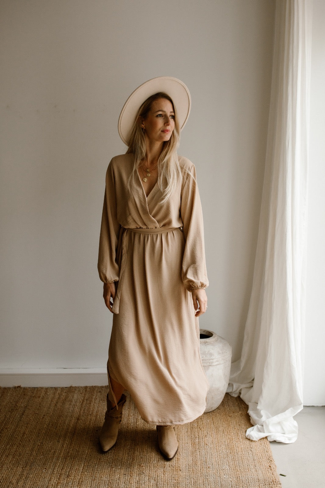 Dress Fie Licht Camel DRESS DEAL 2 for 65,-