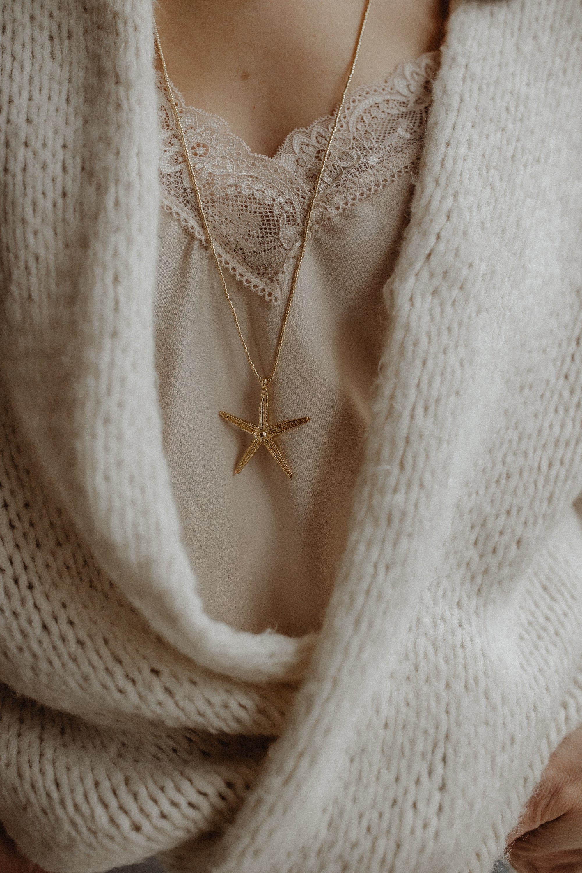 Starfish ketting