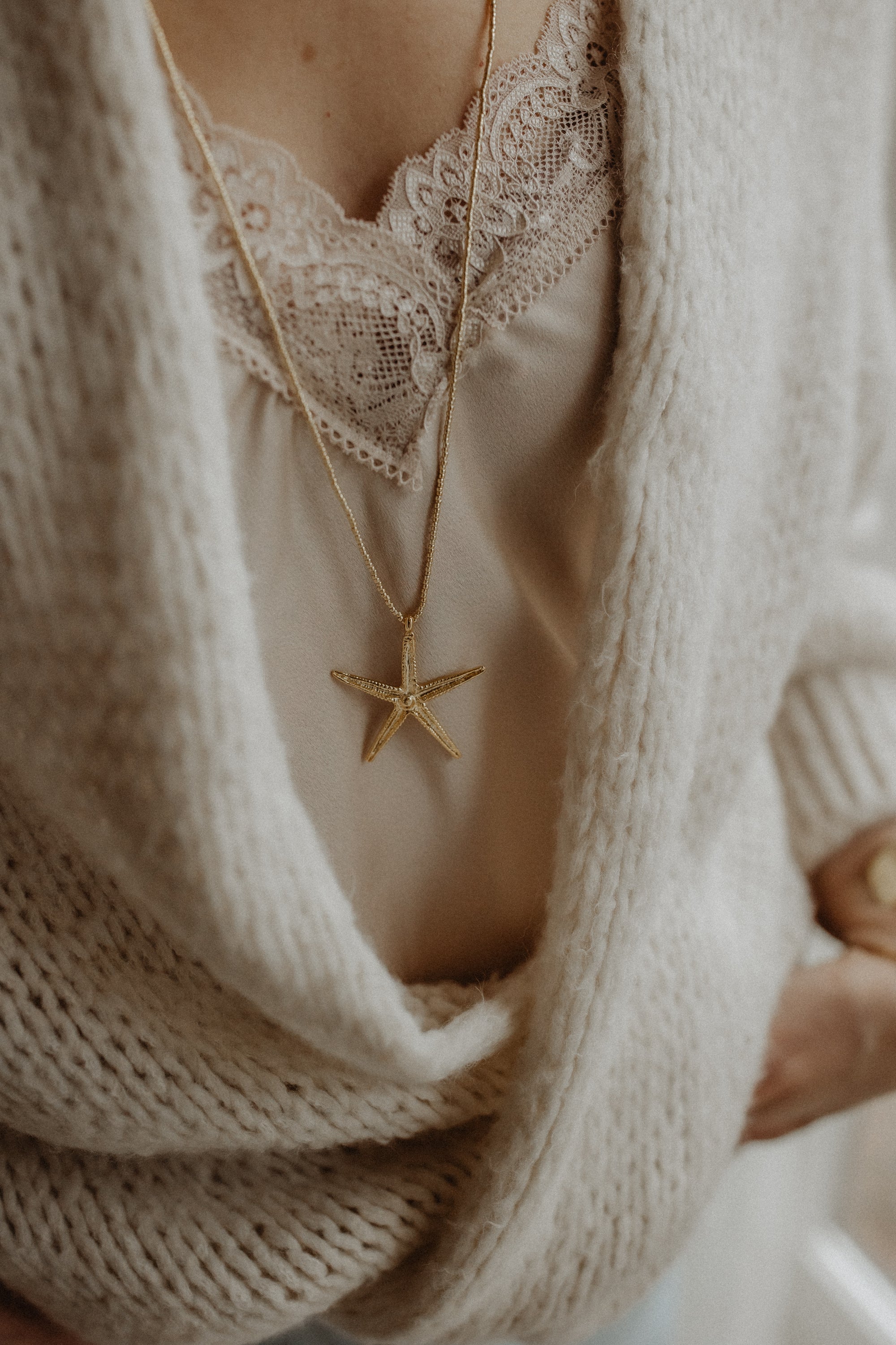 Starfish ketting