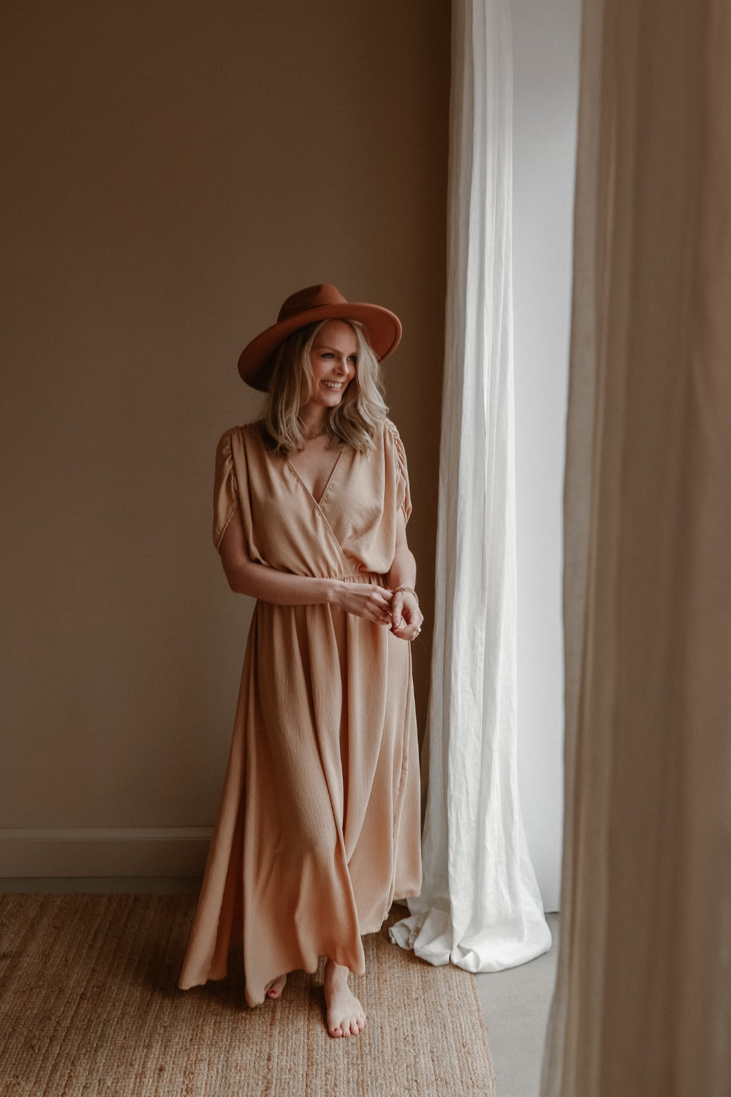 Dress Pip Light Camel