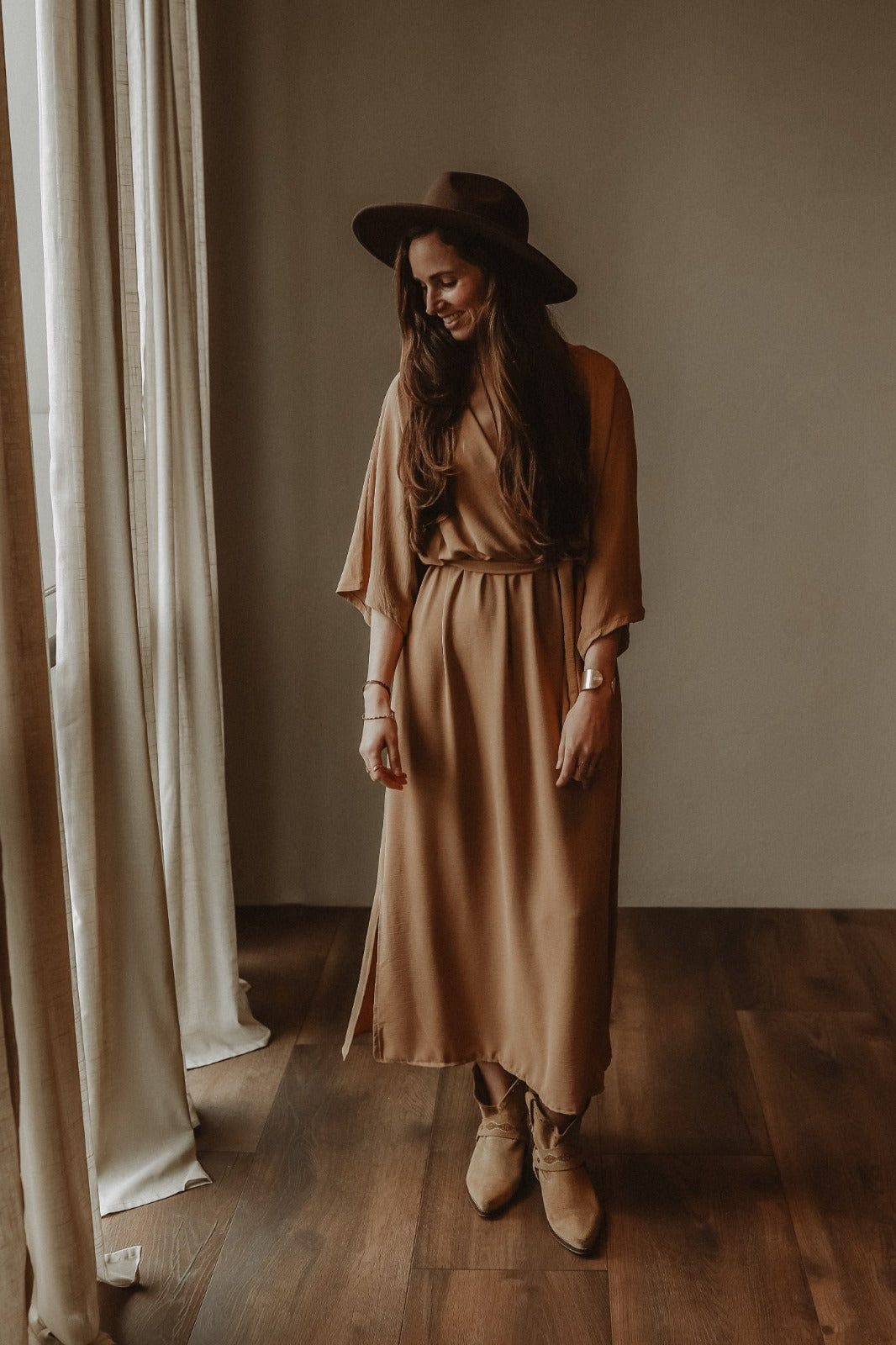 Dress Jet Light Camel